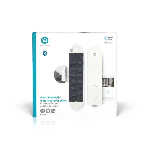Nedis Slimme gordijnrobot | Nedis (Rolgordijn, Batterij gevoed, Bluetooth, Wit) BTMR10WT K150101210 - 4
