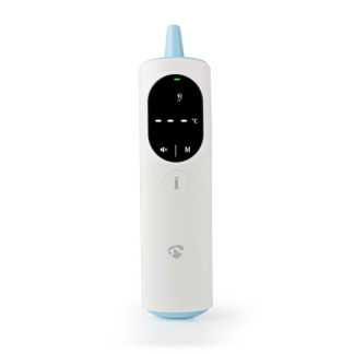Nedis Slimme infrarood thermometer | Nedis SmartLife (Bluetooth, LED scherm, Batterijen) BTHTIR10WT K170115802 - 