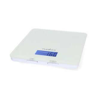 Nedis Slimme keukenweegschaal | Nedis SmartLife(Bluetooth, Glas en Kunststof, Digitaal, Tarraweegfunctie, Wit) KASC800WTW K170407263 - 1