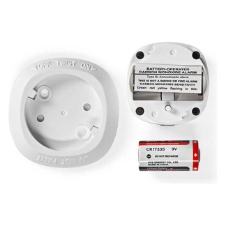 Nedis Slimme koolmonoxidemelder | Nedis SmartLife (Zigbee, 10 jaar sensor, Sirene, Compact) ZBDCO11WT K170501540 - 6