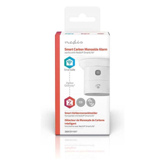 Nedis Slimme koolmonoxidemelder | Nedis SmartLife (Zigbee, 10 jaar sensor, Sirene, Compact) ZBDCO11WT K170501540 - 7
