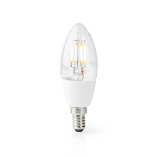 Nedis Slimme lamp E14 | Nedis SmartLife | Kaars (LED, 5W, 400lm, 2700K, Dimbaar) WIFILF10WTC37 K170202686 - 