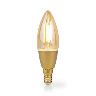 Nedis Slimme lamp E14 | Nedis SmartLife | Kaars (Led, 4.9W, 470lm, Warm wit, Dimbaar) WIFILRF10C37 K150101157 - 1