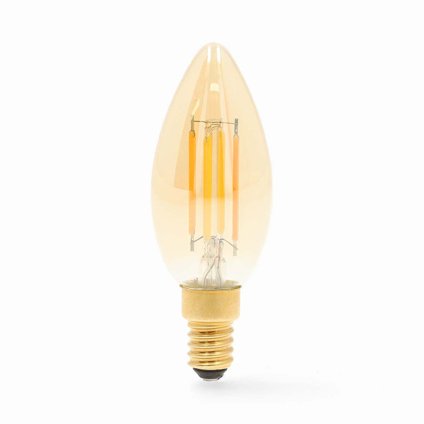 Nedis Slimme lamp E14 | Nedis SmartLife | Kaars (Led, 4.9W, 470lm, Warm wit, Dimbaar) WIFILRF10C37 K150101157 - 2