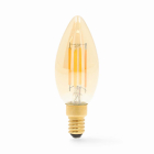 Nedis Slimme lamp E14 | Nedis SmartLife | Kaars (Led, 4.9W, 470lm, Warm wit, Dimbaar) WIFILRF10C37 K150101157 - 2