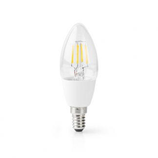 Nedis Slimme lamp E14 | Nedis SmartLife | Kaars (Led, 5W, 400lm, 2700K, Dimbaar) WIFILF10WTC37 K170202686 - 1