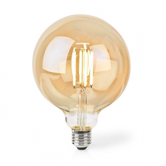 Nedis Slimme lamp E27 | Nedis SmartLife | Globe (Led, 7W, 806lm, Warm wit, Dimbaar) WIFILRF10G125 K150101158 - 2
