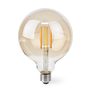 Nedis Slimme lamp E27 | Nedis SmartLife | Globe (Led, 7W, 806lm, Warm wit, Dimbaar) WIFILRF10G125 K150101158 - 1