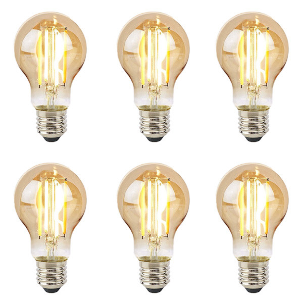 Nedis Slimme lamp E27 | Nedis SmartLife | Peer | 6 stuks (7W, 806lm, 1800-3000K, Dimbaar)  V150101156 - 1