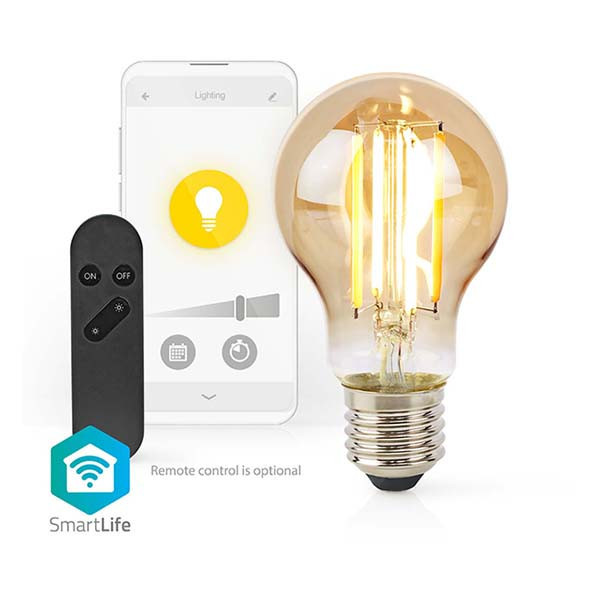 Nedis Slimme lamp E27 | Nedis SmartLife | Peer | 6 stuks (7W, 806lm, 1800-3000K, Dimbaar)  V150101156 - 4