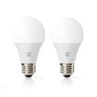 Nedis Slimme lamp E27 | Nedis SmartLife | Peer (2 stuks, LED, 9W, 806lm, RGB, Dimbaar) WIFILRC20E27 K150101155 - 2