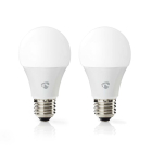 Nedis Slimme lamp E27 | Nedis SmartLife | Peer (2 stuks, led, 9W, 806lm, RGB, Dimbaar) WIFILRC20E27 K150101155 - 2