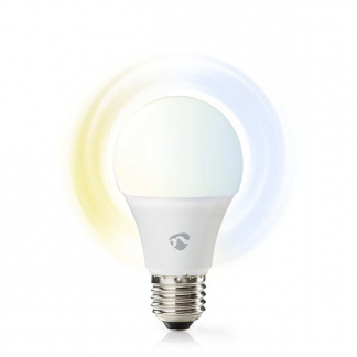 Nedis Slimme lamp E27 | Nedis SmartLife | Peer (LED, 9W, 806lm, 2700-6500K, Dimbaar) WIFILRW10E27 K150101161 - 