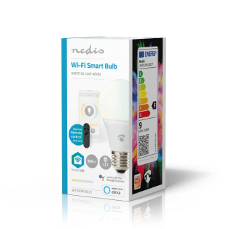 Nedis Slimme lamp E27 | Nedis SmartLife | Peer (Led, 9W, 806lm, 2700-6500K, Dimbaar) WIFILRW10E27 K150101161 - 4