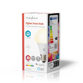 Nedis Slimme lamp E27 | Nedis SmartLife | Peer (Zigbee, led, 9W, 806lm, RGBW, Dimbaar)  ZBLC10E27 K170202778 - 4