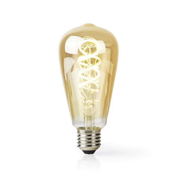 Nedis Slimme lamp E27 | Nedis SmartLife (Led, 7W, 806lm, Warm wit, Dimbaar) WIFILRF10ST64 K150101159 - 2
