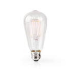 Nedis Slimme lamp E27 | Nedis Smartlife | Edison (LED, 5W, 500lm, 2700K, Dimbaar) WIFILF10WTST64 K170202718 - 2