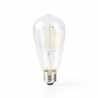 Nedis Slimme lamp E27 | Nedis Smartlife | Edison (LED, 5W, 500lm, 2700K, Dimbaar) WIFILF10WTST64 K170202718