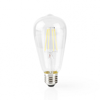 Nedis Slimme lamp E27 | Nedis Smartlife | Edison (Led, 5W, 500lm, 2700K, Dimbaar) WIFILF10WTST64 K170202718 - 1