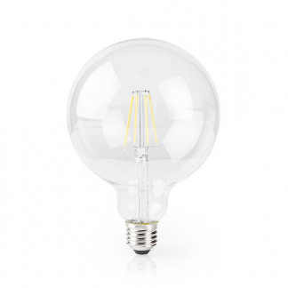 Nedis Slimme lamp E27 | Nedis Smartlife | Globe (Led, 5W, 500lm, 2700K, Dimbaar) WIFILF10WTG125 K170202719 - 1