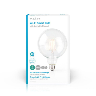 Nedis Slimme lamp E27 | Nedis Smartlife | Globe (Led, 5W, 500lm, 2700K, Dimbaar) WIFILF10WTG125 K170202719 - 4
