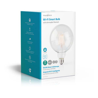 Nedis Slimme lamp E27 | Nedis Smartlife | Globe (Led, 5W, 500lm, 2700K, Dimbaar) WIFILF10WTG125 K170202719 - 3