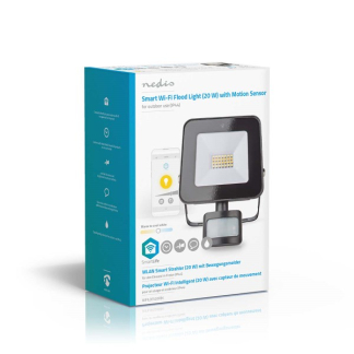 Nedis Slimme led bouwlamp | Nedis SmartLife (Wifi, 20W, 1500 lm, Dimbaar, Bewegingssensor) WIFILOFS20FBK K150101171 - 4