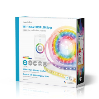 Nedis Slimme led strip | Nedis SmartLife | 5 meter (RGB, 24W, 700lm, Dimbaar) WIFILS51CRGB K150101166 - 5