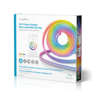 Nedis Slimme led strip | Nedis SmartLife | 5 meter (RGB, 32W, 960lm, Dimbaar, Binnen/Buiten) WIFILN51CRGB K150101164 - 8