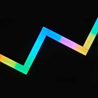 Nedis Slimme led wandpanelen | Nedis SmartLife | 6 stuks (Wifi, Incl. voedingskabel) WIFILW06RGB K150101187 - 6