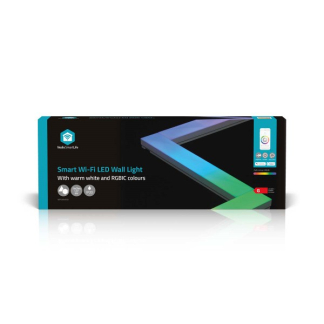 Nedis Slimme led wandpanelen | Nedis SmartLife | 6 stuks (Wifi, Incl. voedingskabel) WIFILW06RGB K150101187 - 9