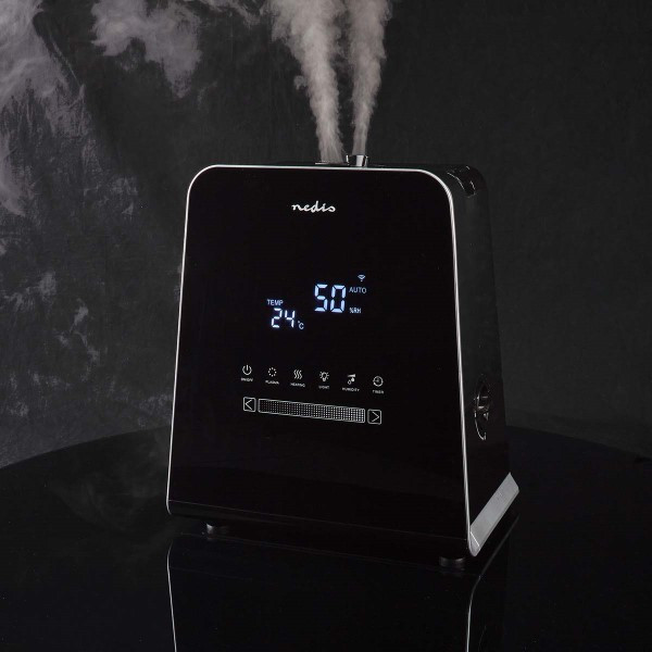 Nedis Slimme luchtbevochtiger | Nedis SmartLife (5.5 L, Hygrometer, Timer, Afstandsbediening, Ruimtes tot 50 m²) HUMI150BKW K170101360 - 5