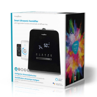 Nedis Slimme luchtbevochtiger | Nedis SmartLife (5.5 L, Hygrometer, Timer, Afstandsbediening, Ruimtes tot 50 m²) HUMI150BKW K170101360 - 6