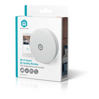 Nedis Slimme luchtkwaliteitsmonitor | Nedis SmartLife (Wifi, CO2, Temperatuur, Vochtigheid) WIFISA11CWT K105005299 - 10