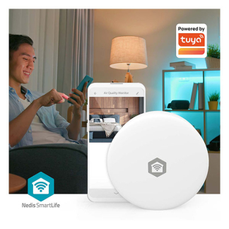 Nedis Slimme luchtkwaliteitsmonitor | Nedis SmartLife (Wifi, CO2, Temperatuur, Vochtigheid) WIFISA11CWT K105005299 - 9