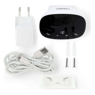 Nedis Slimme luchtkwaliteitsmonitor  | Nedis SmartLife (Wifi, CO2, Temperatuur, Vochtigheid) WIFISA20CBK K170202787 - 2