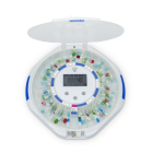 Nedis Slimme medicijnendispenser | Nedis SmartLife (Wifi, 28 compartimenten, 9 alarmtijden per dag, LCD scherm) WIFIPD10WT K170115804 - 2