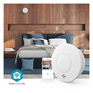Nedis Slimme rookmelder | Nedis SmartLife (10 jaar sensor, 2 jaar batterij, App) WIFIDS30WT K170501478 - 8
