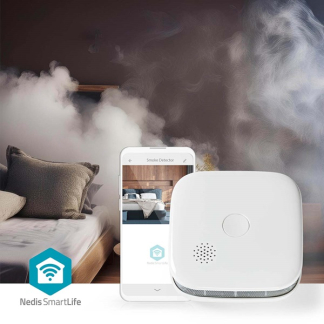 Nedis Slimme rookmelder | Nedis SmartLife (10 jaar sensor, 2 jaar batterij, Wifi) WIFIDS21WT K170501458 - 7