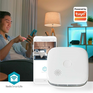 Nedis Slimme rookmelder | Nedis SmartLife (10 jaar sensor, 2 jaar batterij, Wifi) WIFIDS21WT K170501458 - 8