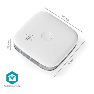 Nedis Slimme rookmelder | Nedis SmartLife (10 jaar sensor, Wifi) WIFIDS20WT K170501537 - 7