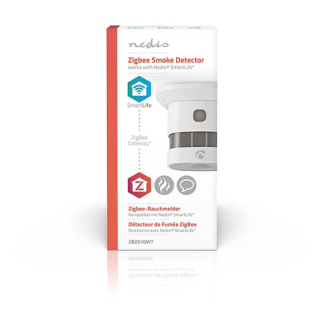 Nedis Slimme rookmelder | Nedis SmartLife (Zigbee, 10 jaar sensor, 5 jaar batterij, Compact) ZBDS10WT K170501539 - 8