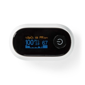 Nedis Slimme saturatiemeter | Nedis SmartLife (Bluetooth, OLED scherm, Batterijen) BTHOX10WT K170115801 - 
