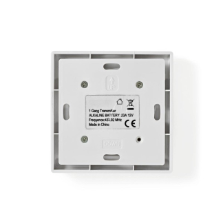 Nedis Slimme schakelaar | Nedis RF Smart (433.92MHz, Verlichting, Opbouw, Aan/uit) RFWS10WT K170406326 - 2