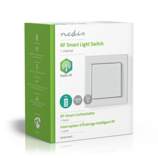 Nedis Slimme schakelaar | Nedis RF Smart (433.92MHz, Verlichting, Opbouw, Aan/uit) RFWS10WT K170406326 - 3