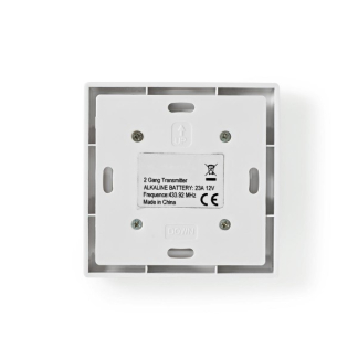 Nedis Slimme schakelaar | Nedis RF Smart (433.92MHz, Verlichting, Opbouw, Aan/uit) RFWS20WT K170406327 - 