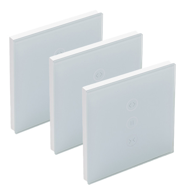 Nedis Slimme schakelaar | Nedis SmartLife | 3 stuks (Wifi, Gordijnen, luiken en zonwering, Inbouw, Max. 300W)  V170202671 - 1
