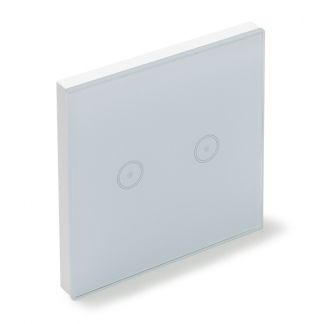 Nedis Slimme schakelaar | Nedis SmartLife (Wifi, Verlichting, Inbouw, Dubbel, Max. 2 x 300W) WIFIWS20WT K170202672 - 1