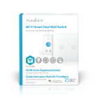 Nedis Slimme schakelaar | Nedis SmartLife (Wifi, Verlichting, Inbouw, Dubbel, Max. 2 x 300W) WIFIWS20WT K170202672 - 2