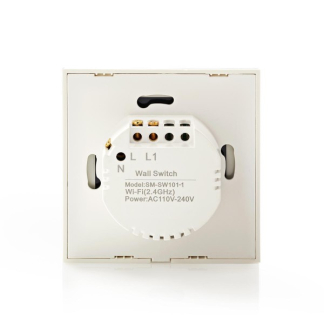 Nedis Slimme schakelaar | Nedis SmartLife (Wifi, Verlichting, Inbouw, Max. 300W) WIFIWS10WT K170202673 - 3